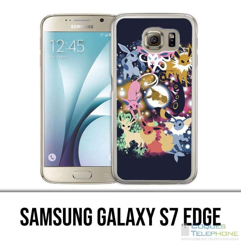 Custodia per Samsung Galaxy S7 Edge - Evoluzioni Pokémon
