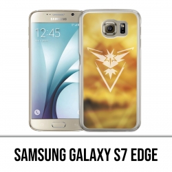 Samsung Galaxy S7 Edge Hülle - Pokémon Go Team Gelb