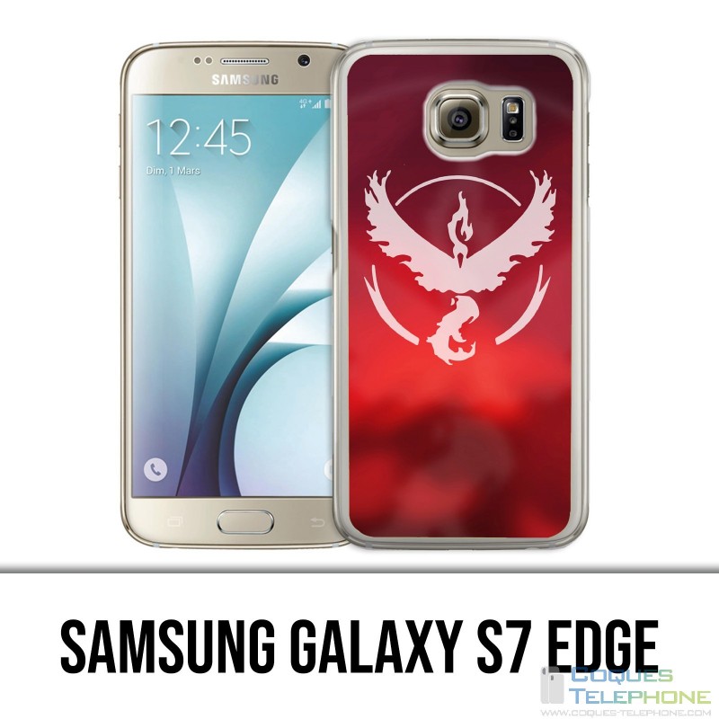 Samsung Galaxy S7 Edge Case - Pokémon Go Team Red