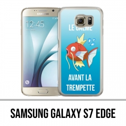 Coque Samsung Galaxy S7 EDGE - Pokémon Le Calme Avant La Trempette Magicarpe