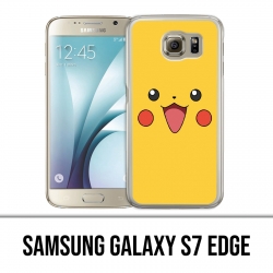 Carcasa Samsung Galaxy S7 Edge - Tarjeta de identificación Pokémon Pikachu