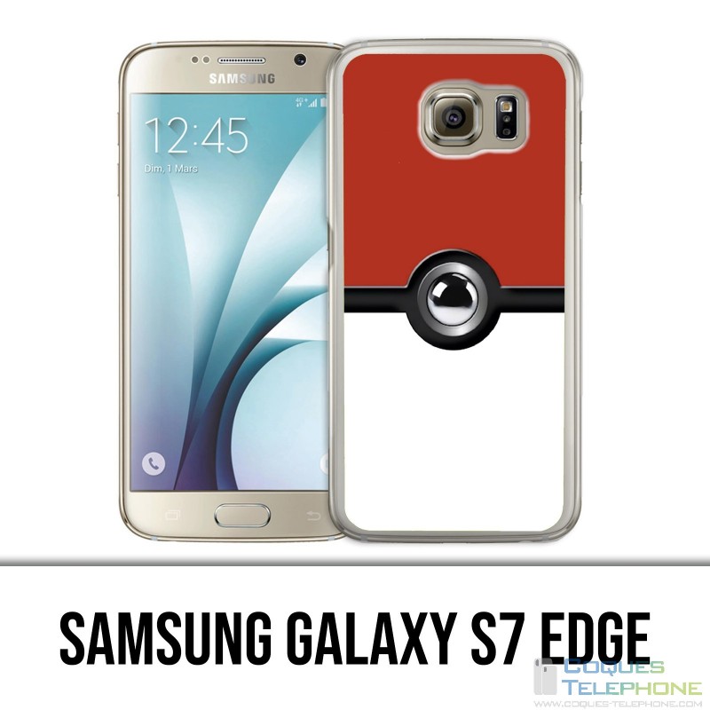 Samsung Galaxy S7 Edge Hülle - Pokémon Pokeball
