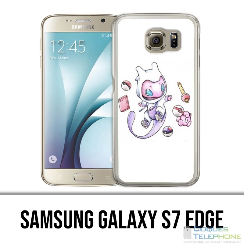 Coque Samsung Galaxy S7 EDGE - Pokémon Bébé Mew