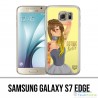 Samsung Galaxy S7 edge case - Princess Beautiful Gothic
