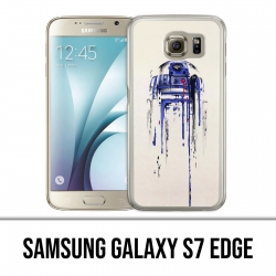 Samsung Galaxy S7 Edge Hülle - R2D2 Paint