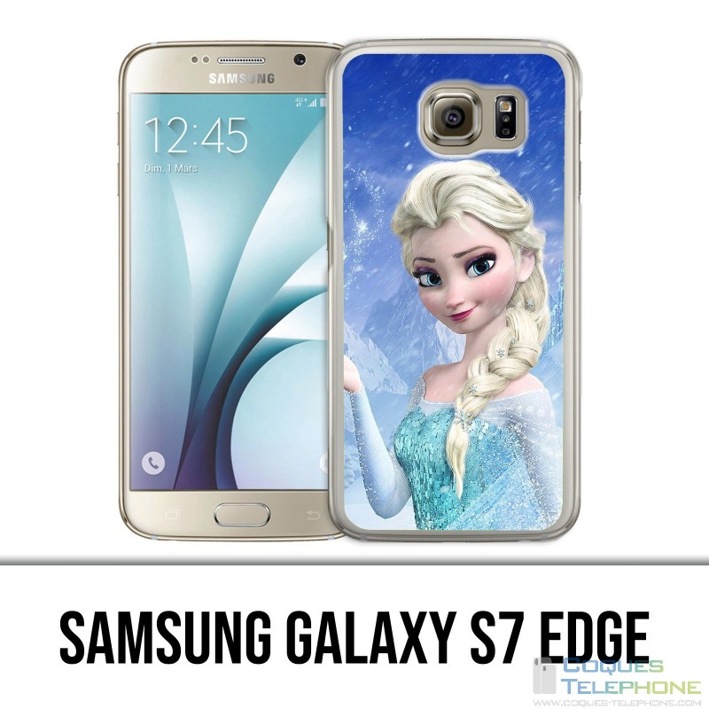 Coque Samsung Galaxy S7 EDGE - Reine Des Neiges Elsa Et Anna