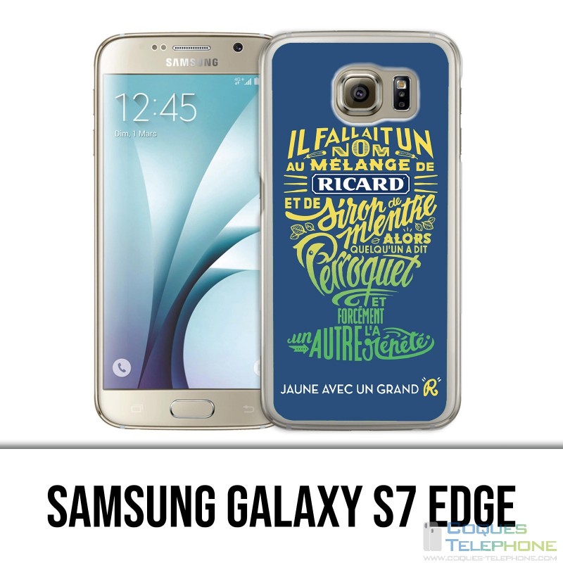Coque Samsung Galaxy S7 EDGE - Ricard Perroquet