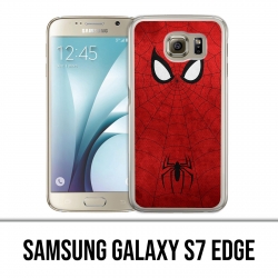 Samsung Galaxy S7 Edge Hülle - Spiderman Art Design