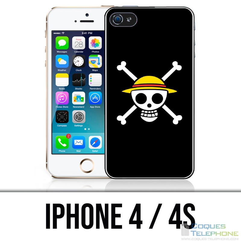 Funda para iPhone 4 / 4S - Nombre del logotipo de One Piece