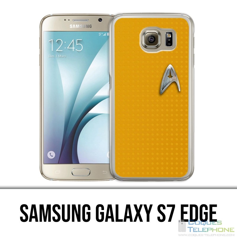 Carcasa Samsung Galaxy S7 Edge - Star Trek Amarillo