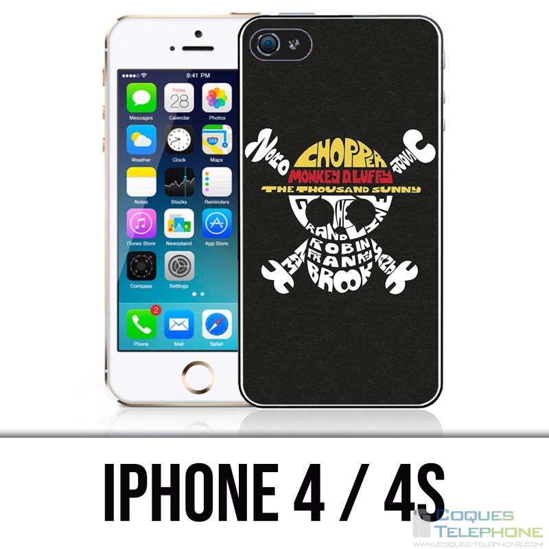 Funda para iPhone 4 / 4S - Logotipo de One Piece