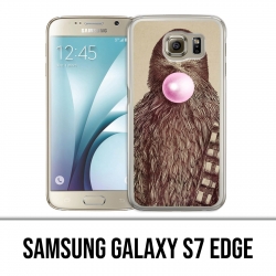 Samsung Galaxy S7 Edge Hülle - Star Wars Chewbacca Kaugummi