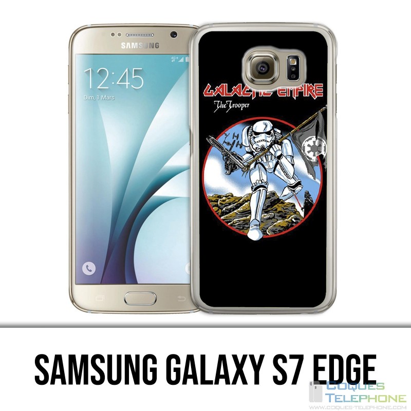 Samsung Galaxy S7 Edge Hülle - Star Wars Galactic Empire Trooper