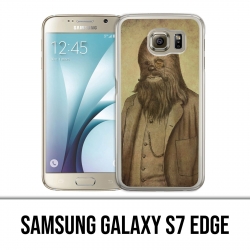 Custodia per Samsung Galaxy S7 Edge - Star Wars Vintage Chewbacca