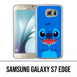 Custodia edge Samsung Galaxy S7 - Blue Stitch