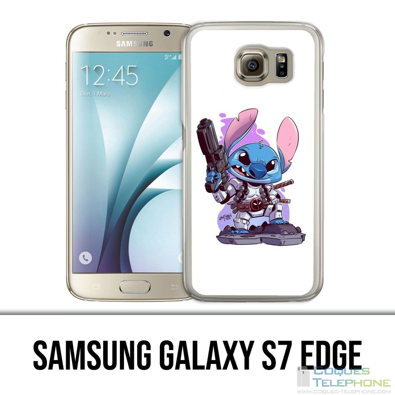 Carcasa Samsung Galaxy S7 Edge - Puntada Deadpool