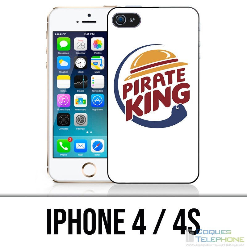 Coque iPhone 4 / 4S - One Piece Pirate King