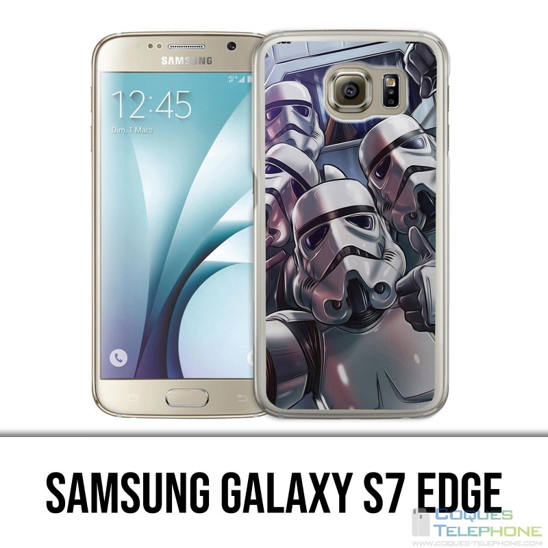 Carcasa Samsung Galaxy S7 edge - Stormtrooper