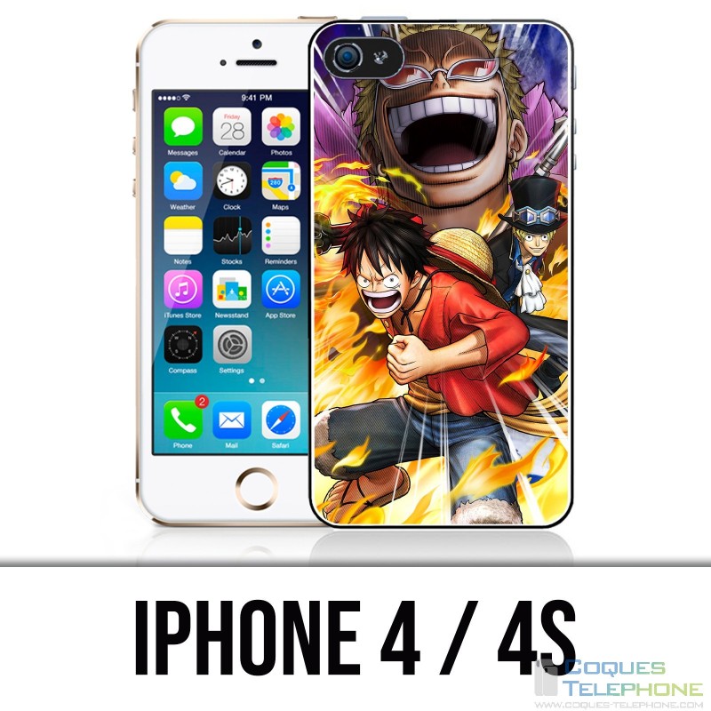 Coque iPhone 4 / 4S - One Piece Pirate Warrior