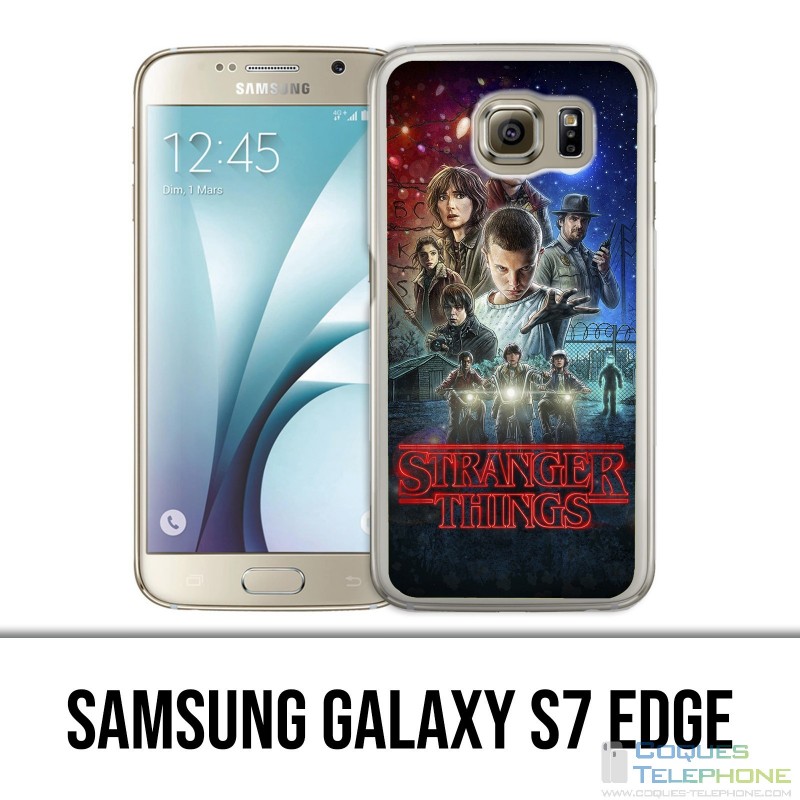 Samsung Galaxy S7 Edge Case - Fremde Dinge Poster