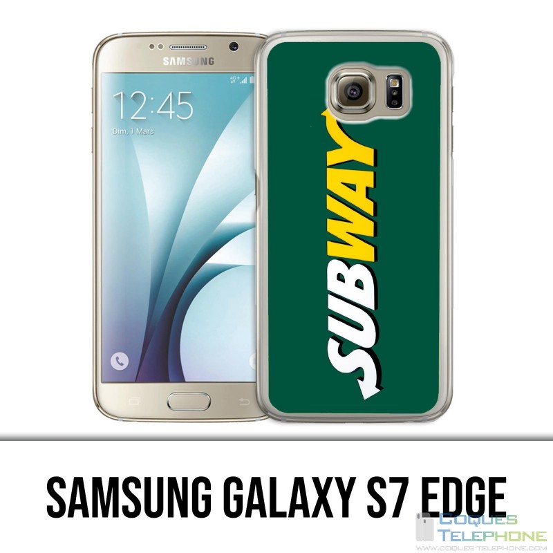 Custodia per Samsung Galaxy S7 Edge - Subway