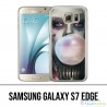 Samsung Galaxy S7 Edge Case - Suicide Squad Harley Quinn Bubble Gum