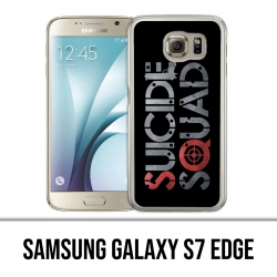 Custodia per Samsung Galaxy S7 Edge - Logo Suicide Squad