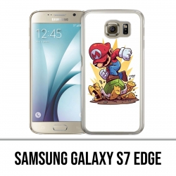 Funda Samsung Galaxy S7 edge - Super Mario Turtle Cartoon