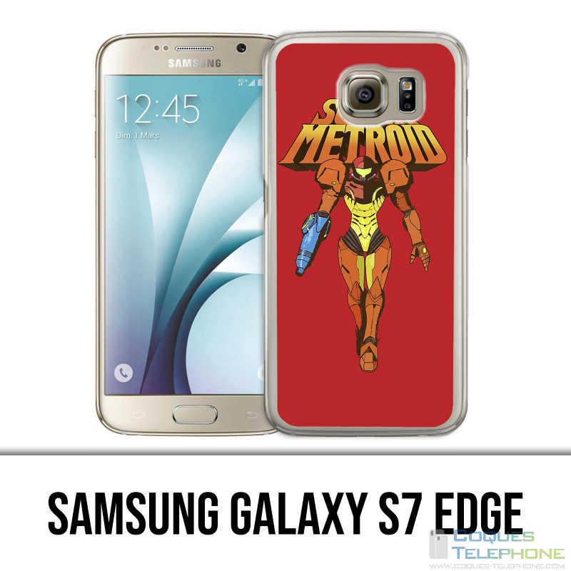 Samsung Galaxy S7 Edge Case - Super Vintage Metroid