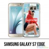 Samsung Galaxy S7 Edge Hülle - Supreme Girl Back