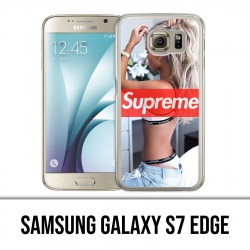 Samsung Galaxy S7 Edge Hülle - Supreme Marylin Monroe