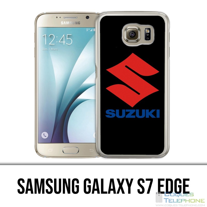 Samsung Galaxy S7 Edge Hülle - Suzuki Logo
