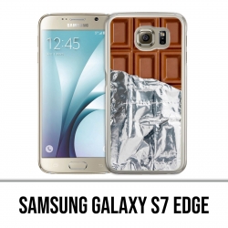 Custodia edge Samsung Galaxy S7 - Alu Chocolate Tablet