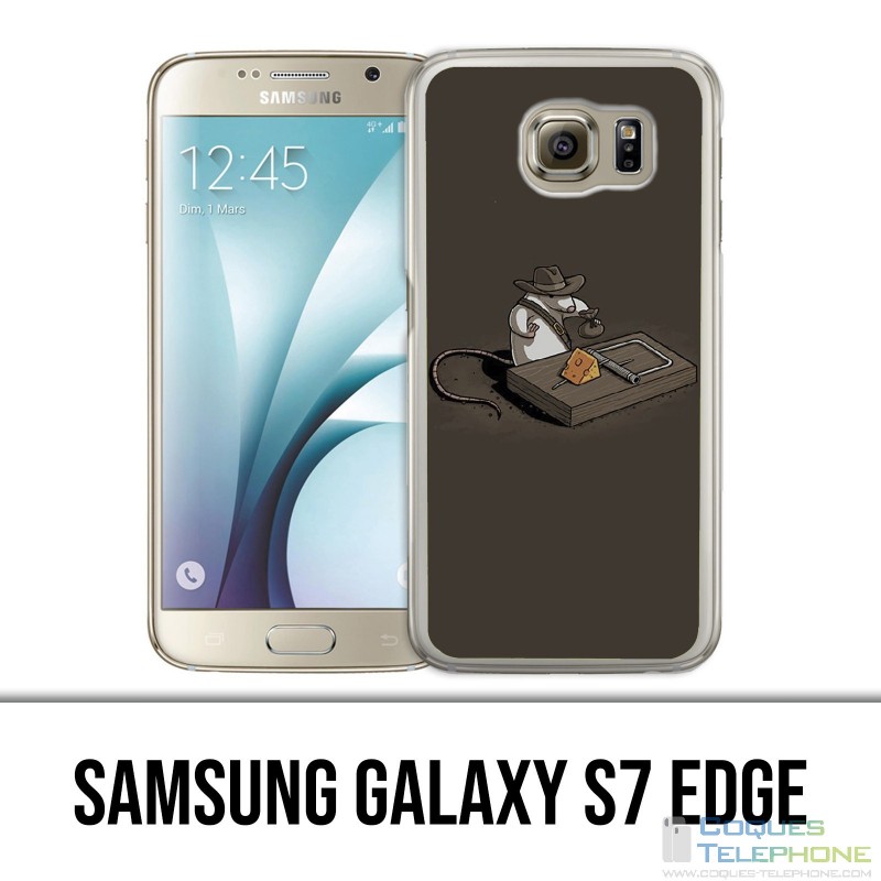 Coque Samsung Galaxy S7 EDGE - Tapette Souris Indiana Jones