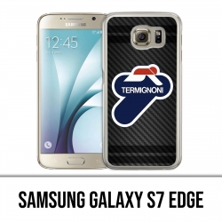 Coque Samsung Galaxy S7 EDGE - Termignoni Carbone