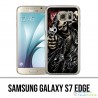 Coque Samsung Galaxy S7 EDGE - Tete Mort Pistolet