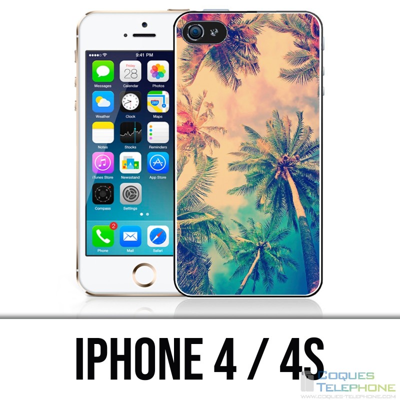 Funda iPhone 4 / 4S - Palmeras