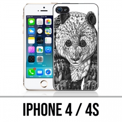 Coque iPhone 4 / 4S - Panda Azteque