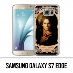 Samsung Galaxy S7 Edge Case - Vampire Diaries Damon