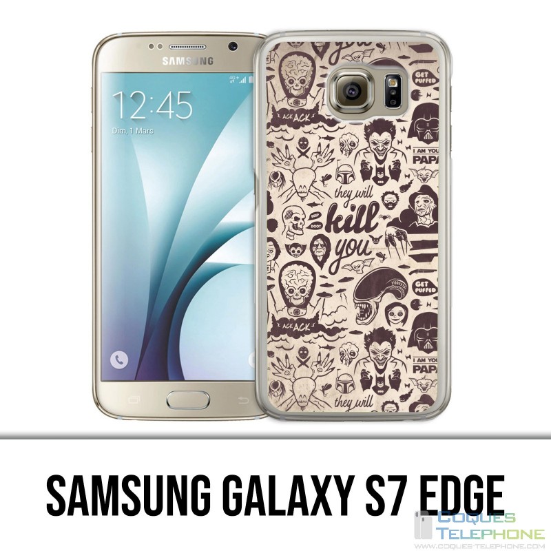 Custodia per Samsung Galaxy S7 Edge - Naughty Kill You