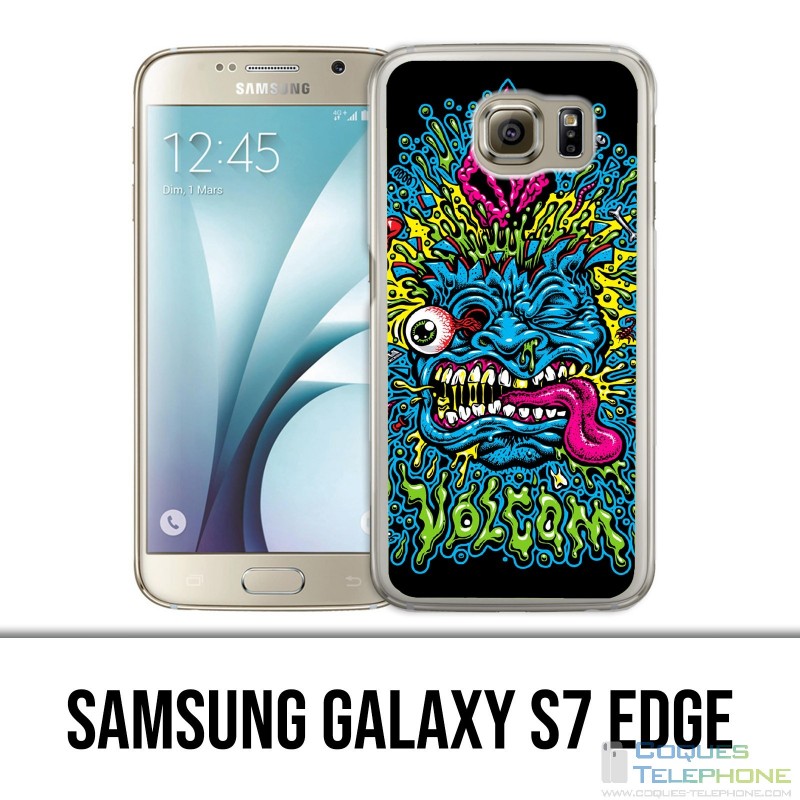 Shell Samsung Galaxy S7 edge - Volcom Abstract