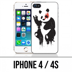 Coque iPhone 4 / 4S - Panda Rock