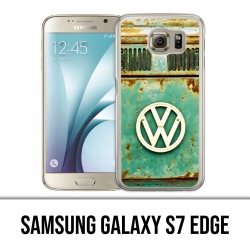 Custodia per Samsung Galaxy S7 Edge - Logo vintage Vw