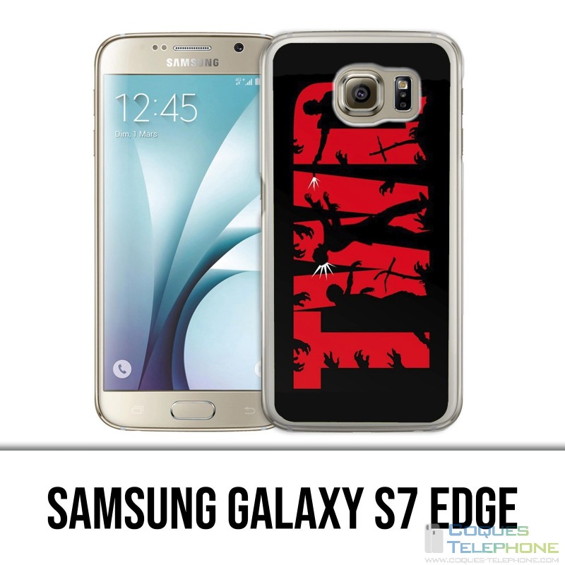 Samsung Galaxy S7 Edge Hülle - Walking Dead Twd Logo