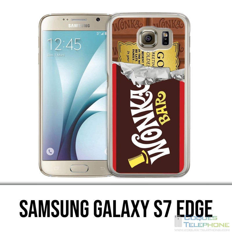 Samsung Galaxy S7 edge case - Wonka Tablet