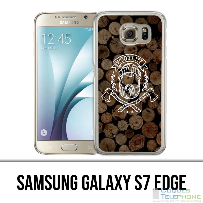 Samsung Galaxy S7 Edge Case - Wood Life