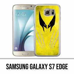 Samsung Galaxy S7 Edge Hülle - Xmen Wolverine Art Design