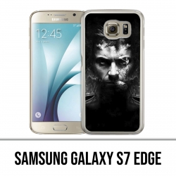 Samsung Galaxy S7 Edge Case - Xmen Wolverine Cigar