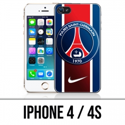 Coque iPhone 4 / 4S - Paris Saint Germain Psg Nike
