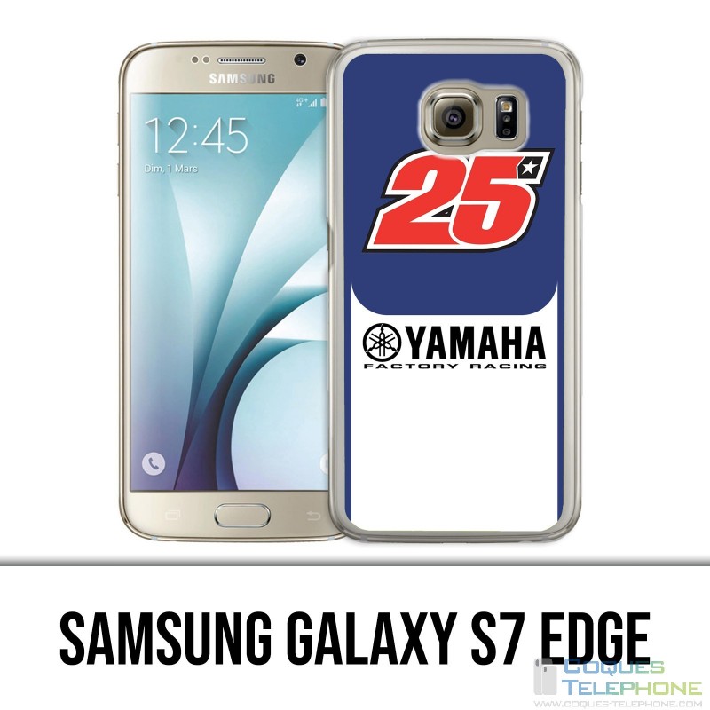 Samsung Galaxy S7 Edge Hülle - Yamaha Racing 25 Motogp Vinales
